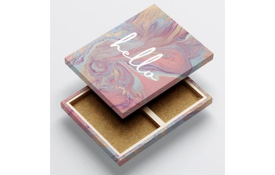 Canvas Art Printed and Stretched on Wooden Frame